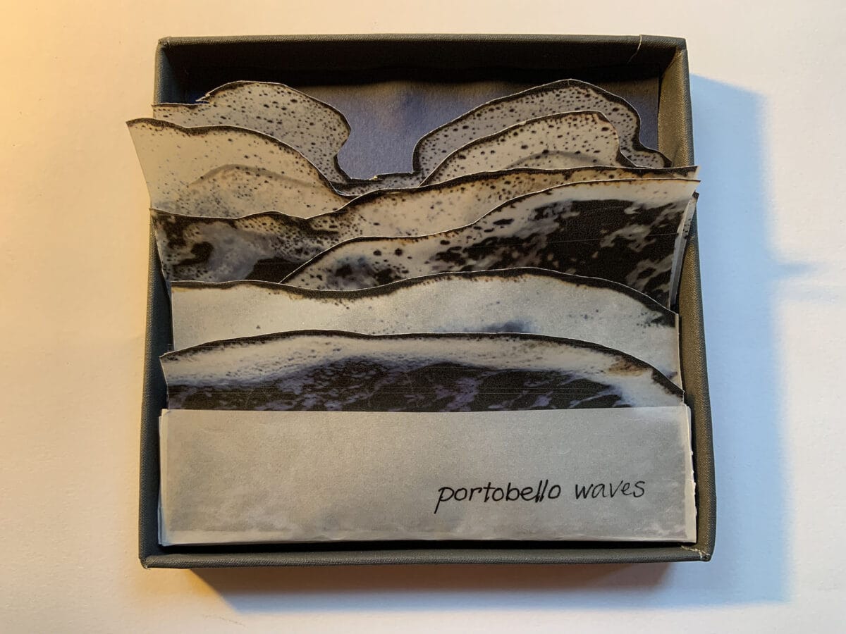 wave cut-outs book in a box