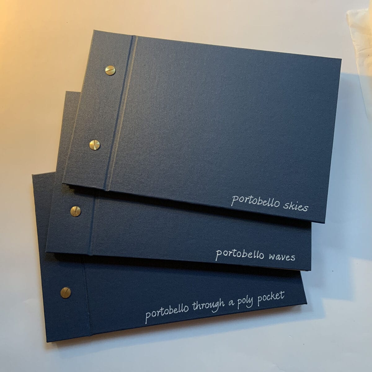 3 books of photographs