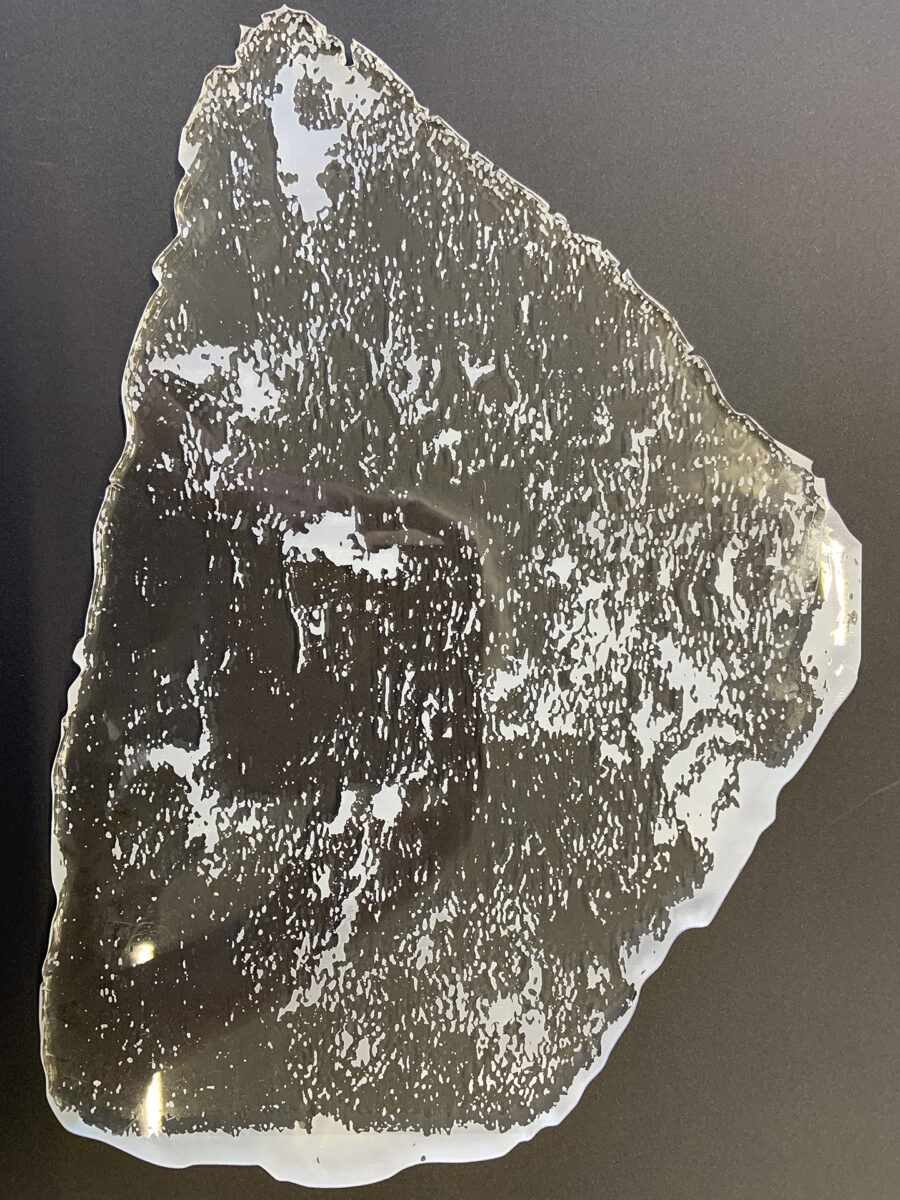large engraved piece